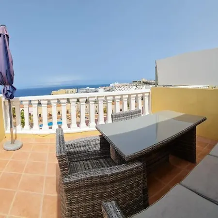 Appartement Ocean Front Teneriffa 2 Bedroom Penthouse Costa Adeje Callao Salvaje