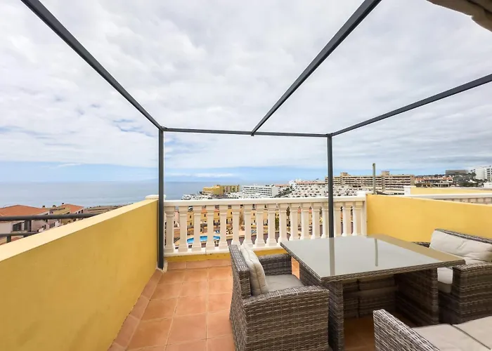 Ocean Front Teneriffa 2 Bedroom Penthouse Costa Adeje *